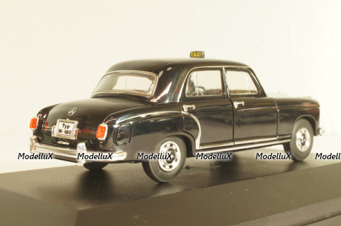 Mercedes-Benz 220 S (W180) Taxi 1956, black, 4322, Faller 1:43 Уценка!