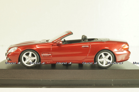 Mercedes-Benz SL 500 (R129) 1999, Mercedes SL-Class, red metallic, 940037530, Maxichamps 1:43