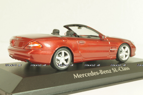 Mercedes-Benz SL 500 (R129) 1999, Mercedes SL-Class, red metallic, 940037530, Maxichamps 1:43