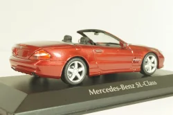Mercedes-Benz SL 500 (R129) 1999, Mercedes SL-Class, red metallic, 940037530, Maxichamps 1:43