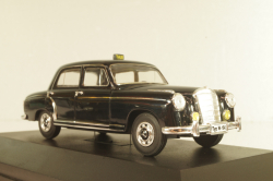 Mercedes-Benz 220 S (W180) Taxi 1956, black, 4322, Faller 1:43 Уценка!