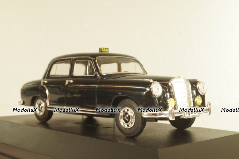 Mercedes-Benz 220 S (W180) Taxi 1956, black, 4322, Faller 1:43 Уценка!