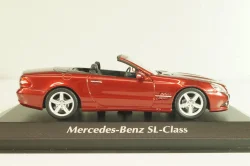 Mercedes-Benz SL 500 (R129) 1999, Mercedes SL-Class, red metallic, 940037530, Maxichamps 1:43