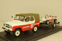 Уаз-459 с а/м Эстония -21М лафете, TruckTyr 1:43