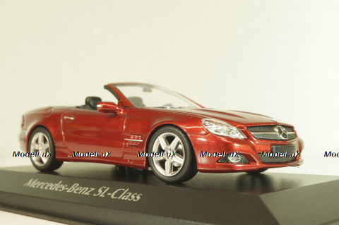 Mercedes-Benz SL 500 (R129) 1999, Mercedes SL-Class, red metallic, 940037530, Maxichamps 1:43