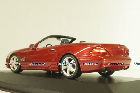 Mercedes-Benz SL 500 (R129) 1999, Mercedes SL-Class, red metallic, 940037530, Maxichamps 1:43