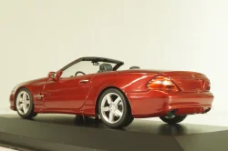Mercedes-Benz SL 500 (R129) 1999, Mercedes SL-Class, red metallic, 940037530, Maxichamps 1:43
