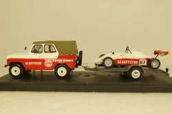 Уаз-459 с а/м Эстония -21М лафете, TruckTyr 1:43