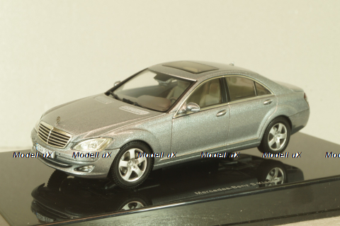 Mercedes S 500 (W221) 2006, grey, B66962221, Autoart 1:43