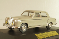 Mercedes-Benz 220 S Ponton (W180) 1956, grey, dealer edition, Faller 1:43