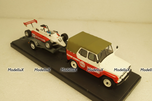 Уаз-459 с а/м Эстония -21М лафете, TruckTyr 1:43