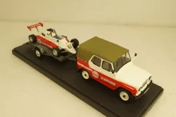 Уаз-459 с а/м Эстония -21М лафете, TruckTyr 1:43