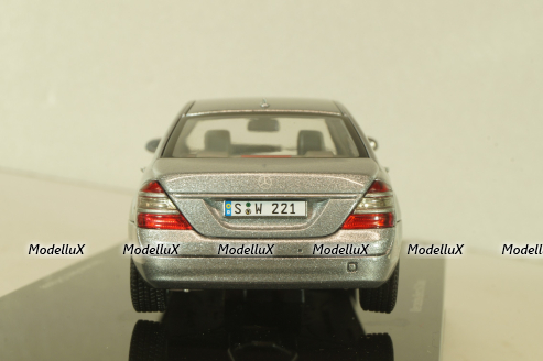Mercedes S 500 (W221) 2006, grey, B66962221, Autoart 1:43