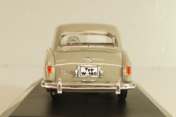 Mercedes-Benz 220 S Ponton (W180) 1956, grey, dealer edition, Faller 1:43