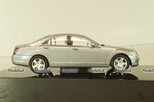 Mercedes S 500 (W221) 2006, grey, B66962221, Autoart 1:43