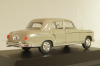 Mercedes-Benz 220 S Ponton (W180) 1956, grey, dealer edition, Faller 1:43