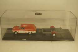 Москвич-433 с лафетом для перевозки автомобиля, TruckTyr 1:43