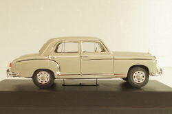 Mercedes-Benz 220 S Ponton (W180) 1956, grey, dealer edition, Faller 1:43