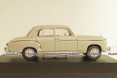 Mercedes-Benz 220 S Ponton (W180) 1956, grey, dealer edition, Faller 1:43