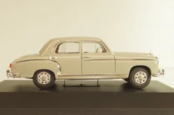 Mercedes-Benz 220 S Ponton (W180) 1956, grey, dealer edition, Faller 1:43