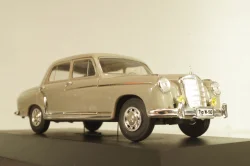 Mercedes-Benz 220 S Ponton (W180) 1956, grey, dealer edition, Faller 1:43