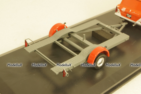 Москвич-433 с лафетом для перевозки автомобиля, TruckTyr 1:43