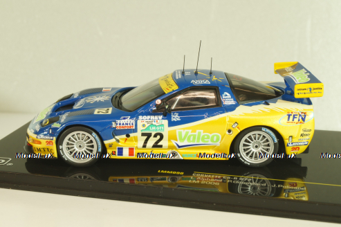 Chevrolet Corvette C5-R #72 Le Mans 2006, L.Alphand/P.Goueslard/J.Policand, blue/gold, LMM090, IXO 1:43