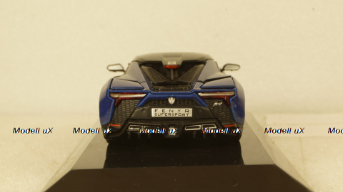 W Motors Fenyr Supersport 2018 bluemetallic/black, Altaya 1:43