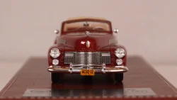 Cadillac Series 62 Convertible sedan open 1941, maroon, GIM 021A, GIM 1:43