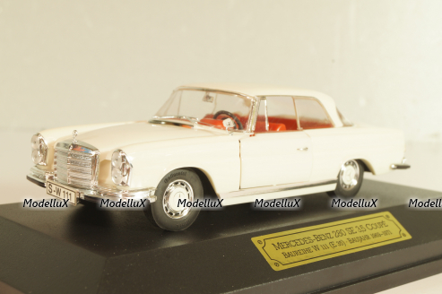 Mercedes-Benz 280 SE Coupe (W111) 1965, white, 4315, Faller 1:43