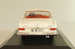 Mercedes-Benz 280 SE Coupe (W111) 1965, white, 4315, Faller 1:43