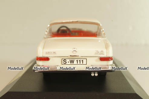 Mercedes-Benz 280 SE Coupe (W111) 1965, white, 4315, Faller 1:43