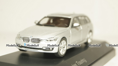 BMW 3 Series Touring F31 2012 silver, Paragon 1:43