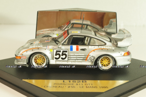 Porsche 911 (993) GT1 #55 24h Le Mans 1995, L152B, Vitesse 1:43
