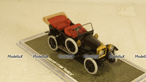 Руссо-Балт К12-20 VIII серии (1913), черный, открытый, Студия Колесо 1:43