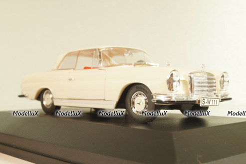 Mercedes-Benz 280 SE Coupe (W111) 1965, white, 4315, Faller 1:43