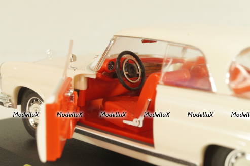 Mercedes-Benz 280 SE Coupe (W111) 1965, white, 4315, Faller 1:43