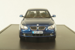 BMW 545i (E60) 2003, dark blue, 03501S, Kyosho 1:43