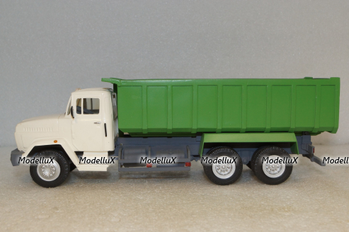 Краз-7133 С4 Самосвал, зеленый, Киммерия 1:43
