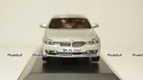 BMW 3 Series Touring F31 2012 silver, Paragon 1:43