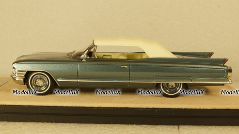 Cadillac Series 62 Convertible Closed roof 1962, STM62302, Stamp models 1:43 
