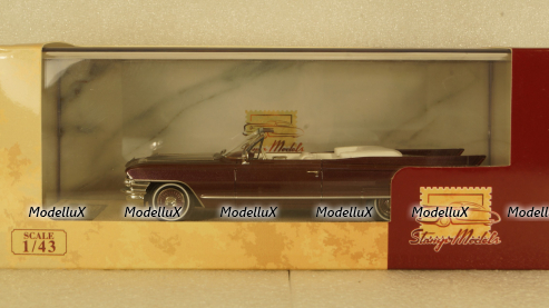 Cadillac Series 62 Convertible Open roof 1962, STM62303, Stamp models 1:43 