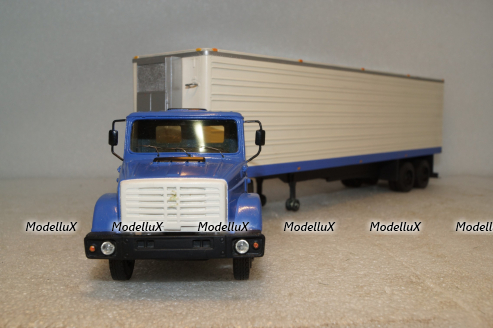 Зил-4331 седельный тягач + прицеп рефрижиратор, Киммерия 1:43