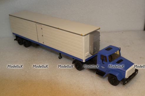 Зил-4331 седельный тягач + прицеп рефрижиратор, Киммерия 1:43