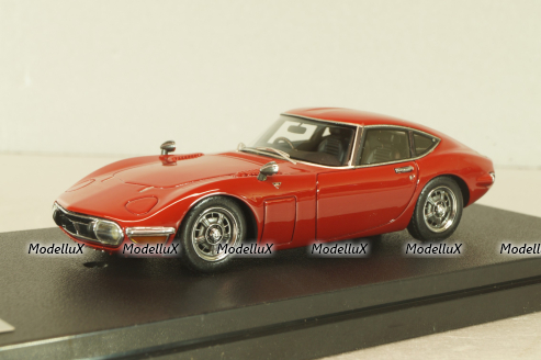 Toyota 2000GT 1967, red 8331, HPI 1:43