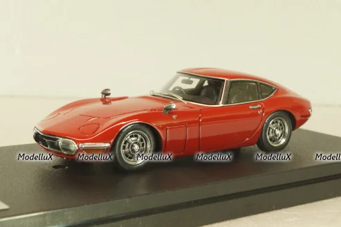 Toyota 2000GT 1967, red 8331, HPI 1:43