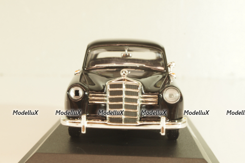 Mercedes-Benz 180 Ponton (W120) 1953, black, Del Prado 1:43 Уценка!