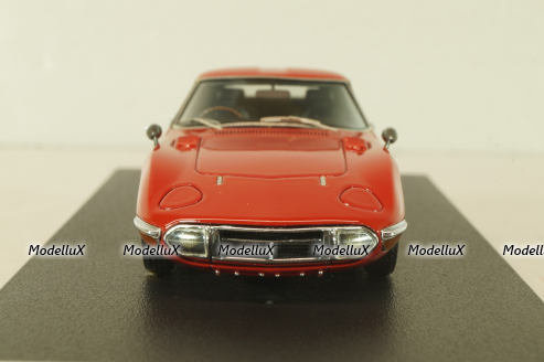 Toyota 2000GT 1967, red 8331, HPI 1:43