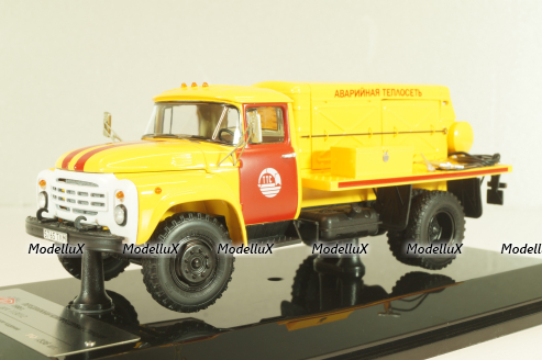 ПКС-130 Аварийная теплосеть на шасси Зил-130 1986, желтый, 113012, DiP Models 1:43