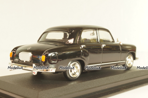 Mercedes-Benz 180 Ponton (W120) 1953, black, Del Prado 1:43 Уценка!